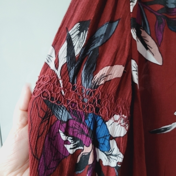 Free People Electric Orchid Tunic Swing Dress - Picture 6 of 12